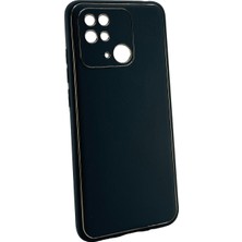 Nettech Xiaomi Redmi 9c Uyumlu Coco Leather Seri Arka Koruma Kılıf