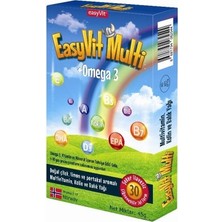 Easyvit EasyFishoil Multi 30 Jel Tablet  (  1  Adet  )