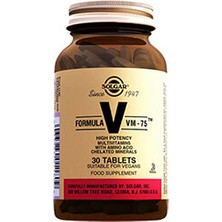 Solgar Vm 75 30 Tablet  (  1  Adet  )