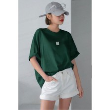 Teenage Millionaire Kadın Free Life Nefti Bisiklet Yaka Oversize Salas T-Shirt