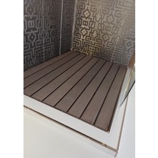OBERS Iroko Ağaç Duş Izgarası 70X130CM.
