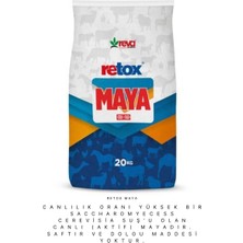 Reva Retox Maya (3*10-6) Hayvan Açıcı ve Verim Artırıcı Yem Katkı 20 kg Torba