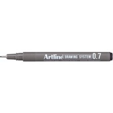 Artline Drawing System 0.7 Black ( 4 Adet )