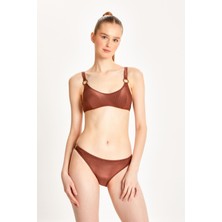 Too Salty Swimwear Kadın Halka Aksesuarlı Bralet Bikini Takımı 24S123ST