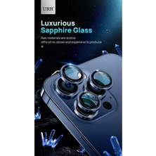 Urr Iphone 15 Pro Sapphire Pvdss Kamera Lens Koruyucu - Siyah 277097