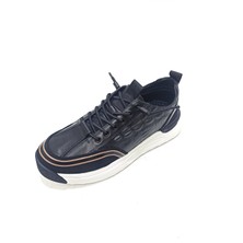 Guja Siyah Erkek Deri Sneaker Spor Ayakkabı