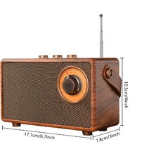 Helsinki Machine HS-1962 Retro ve Modern Radyo (1500 Mah) USB Çalar + Bt + Fm Radyo