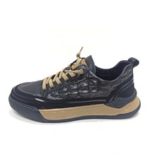 Guja Siyah Erkek Deri Sneaker Spor Ayakkabı