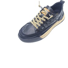 Guja Siyah Erkek Deri Sneaker Spor Ayakkabı