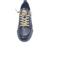 Guja Siyah Erkek Deri Sneaker Spor Ayakkabı