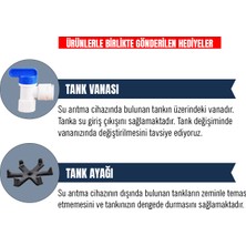 Aquafit Su Arıtma Cihazı 12 Lt. Aquafit Tankpro Paslanmaz Çelik Tank  - Tank Vanası Hediyeli