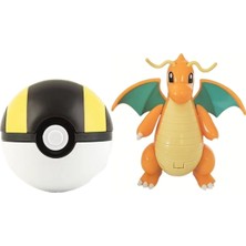 Threemb Toys Pokemon Orijinal Lisanslı Elf Topu Dragonite - Kutusuz