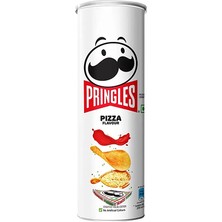 Pringles Pizza Flavored Atıştırmalık 158 gr Lezzetli Pizza Aromasıyla