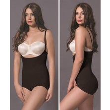 Kadın Çıtçıtlı Siyah Body Korse 1553