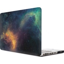 Seashell Digital Desen Baskı Sert Pc Koruyucu Laptop Kılıfı MacBook Pro 16 Inç (2019) (A2141)-ALTIN/NEBULA (Yurt Dışından)