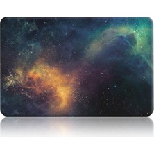 Seashell Digital Desen Baskı Sert Pc Koruyucu Laptop Kılıfı MacBook Pro 16 Inç (2019) (A2141)-ALTIN/NEBULA (Yurt Dışından)