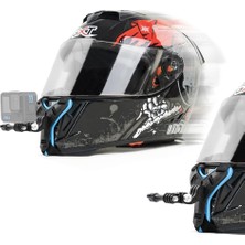 Xiaobang Soh Motosiklet/bisiklet Kaskı Çene Kayışı Gopro Hero 12 11 10 9 8 7 Akaso Insta 360 ve Daha Fazlasıyla Uyumlu (Yurt Dışından)