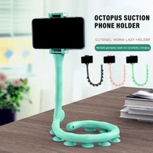 Xiaobang Ahtapot Emme Telefon Tutucu, Tentacle Telefon Tutucu Köpekbalığı Tankı, Ahtapot Araç Telefonu Tutucu, Caterpillar Telefon Tutucu Çok Fonksiyonlu Masaüstü Başucu Cep Telefonu Tutucu (Yurt Dışından)