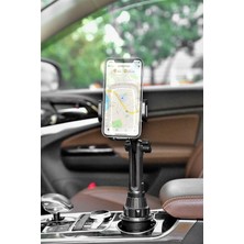 Xiaobang Yükseltilmiş Araç Bardak Tutucu Telefon Tutacağı, Evrensel 13" Uzun Boyunlu Bardak Telefon Bağlantısı iPhone 15 Pro Max /14/13/S23 Ultra /S22 /plus Vb. ile Uyumlu (Yurt Dışından)