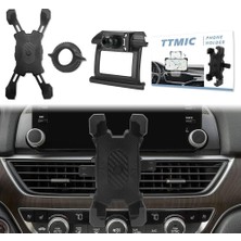 Xiaobang 2018-2023 Honda Accord Için Ttmıc Araç Telefonu Montajı [kalın Kılıf Dostu] [askeri Sınıf Koruma] Gps iPhone 14 13 12 Pro Max Için Karbon Fiber Araç Telefonu Tutucu Tüm Cep Telefon (Yurt Dışından)