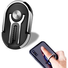 Xiaobang Çok Amaçlı Cep Telefonu Braketi Tutucu Standı, Telefon Zil Tutucu, 360 Derece Dönüş Cep Telefonu Montajı, Araba Ev Için Çok Açılı Araç Telefonu Montajı Siyah (Yurt Dışından)