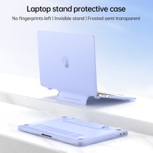 Forestl Digital MacBook Pro 16 Inç (2021)/(2023) (A2485/A2780/A2991) Kılıf Kickstand Isı Dağılımı Laptop Kapağı (Yurt Dışından)