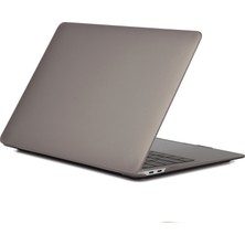 Seashell Digital MacBook Pro 16 Inç (2019) Için Mat Plastik Ön ve Arka Koruyucu Kılıf -Gri (Yurt Dışından)