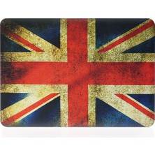 Seashell Digital Desen Baskı Sert Pc Koruyucu Laptop Kılıfı MacBook Pro 16 Inç (2019) (A2141)-THE Union Jack (Yurt Dışından)