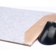 Forestl Digital 2'si 1 Arada Çizilmeye Karşı Dayanıklı Deri Kılıf Kılıf ve Retina Ekranlı Altın Ekranlı MacBook 12 Inç İçin Mouse Pad (Yurt Dışından)