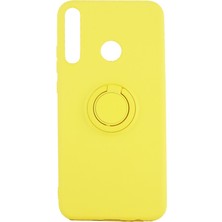 Nettech Huawei P40 Lite E Uyumlu Viktor Yüzüklü Arka Koruma Kılıf
