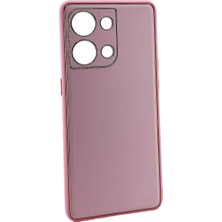 Nettech Oppo Reno 9 Uyumlu Coco Leather Seri Arka Koruma Kılıf