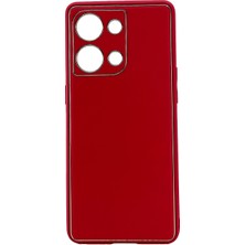 Nettech Oppo Reno 9 Uyumlu Coco Leather Seri Arka Koruma Kılıf