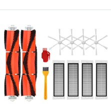 Zeeful Mi Robot Vakum Paspas 2 STYTJ03ZHM Filtre H Robotlu Süpürge Aksesuarları Ana Yan Fırça Yedek Parça (Yurt Dışından)