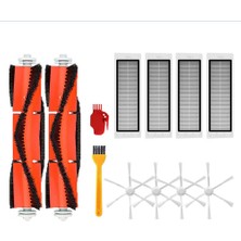 Zeeful Mi Robot Vakum Paspas 2 STYTJ03ZHM Filtre H Robotlu Süpürge Aksesuarları Ana Yan Fırça Yedek Parça (Yurt Dışından)