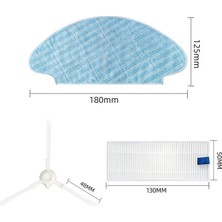 Zeeful X-Plorer Serisi RG6825/RG6871/RG6875 Robot Filtre Yan Ana Fırçalar Paspas Pedi Için Elektrikli Süpürge Yedek Parçaları (Yurt Dışından)