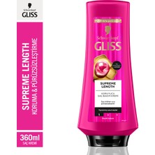 Schwarzkopf Gliss Supreme Length Koruyucu Saç Bakım Kremi 360 Ml