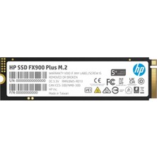 Hp SSD FX900 Plus M.2 1 Tb SSD Okuma: 7100 MB/sn Yazma: 6300 MB/sn Ürün Kodu : 7F617AA