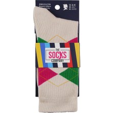 The Socks Company Desenli Kadın Soket Çorap