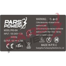 PARS POWER Acer  5.5x1.7 90W 19V 4.74A Notebook Adaptör Şarj Aleti - Cihazı Pars Power