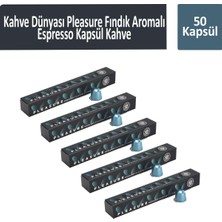 Kahve Dünyası Pleasure Fındık Aromalı Espresso Kapsül Kahve 50 Kapsül