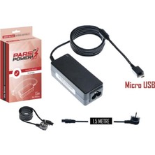 PARS POWER Asus Micro USB 33W 19V 1.75A Nootebook Adaptör Şarj Aleti-Cihazı Pars Power