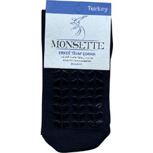 Monsette Erkek Silikonlu Tavaf Çorabı