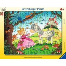 Ravensburger 35 Parça Büyük Çerçeveli Puzzle Küçük Prenses 050277