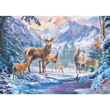 Ravensburger 1000 Parça Puzzle Karaca ve Geyik 199495