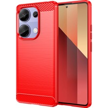 LR Joyful Xiaomi Poco M6 Pro 4g / Redmi Note 13 Pro 4g Karbon Fiber Doku Tpu Telefon Kapağı (Yurt Dışından)