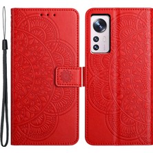 LR Joyful Xiaomi 12 Pro 5g / 12S Pro 5g Pu Deri Telefon Kapağı Çevirme Standı (Yurt Dışından)