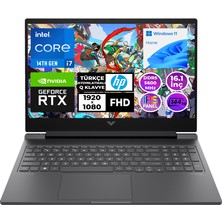 Hp Victus 16-R101NT Intel Core İ7-14700HX 16GB 4tb SSD 8gb Rtx 4070 16.1" Fhd 144Hz Windows 11 Home Taşınabilir Oyuncu Bilgisayarı 9J217EAVB11