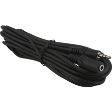 Powermaster 3.5 mm Stereo Erkek / Dişi 5 Metre Aux Uzatma Kablosu