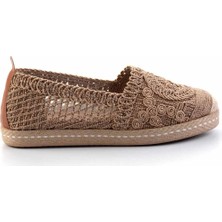Bambi Taba Örgü  Kadın Espadril K01117011316