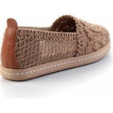 Bambi Taba Örgü  Kadın Espadril K01117011316